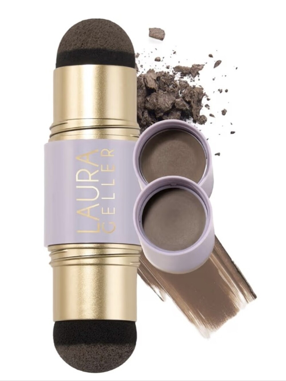 NEW! Laura Geller The Full Root-ine Root & Brow Touch-Up Stick: Taupe, NIB